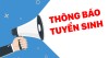 Thông báo tuyển sinh lớp 1 (Đợt 1), năm học 2025-2026