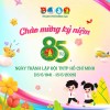 Họp mặt kỷ niệm 85 năm Ngày thành lập Đội TNTP Hồ Chí Minh (15/5/1941 – 15/5/2026)