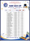 Thông báo: Trường TH-THCS kính gửi quý phụ huynh thông tin lớp năm học 2026-2027.