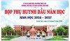 TRƯỜNG TH-THCS HUỲNH VĂN NGHỆ  TỔ CHỨC HỌP PHỤ HUYNH ĐẦU NĂM HỌC 2026–2027