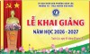 TRƯỜNG TH-THCS HUỲNH VĂN NGHỆ TƯNG BỪNG KHAI GIẢNG NĂM HỌC 2026–2027
