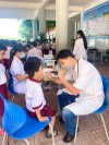 Trường TH-THCS Huỳnh Văn Nghệ tổ chức khám sức khỏe định kỳ cho toàn thể học sinh năm học 2026–2027
