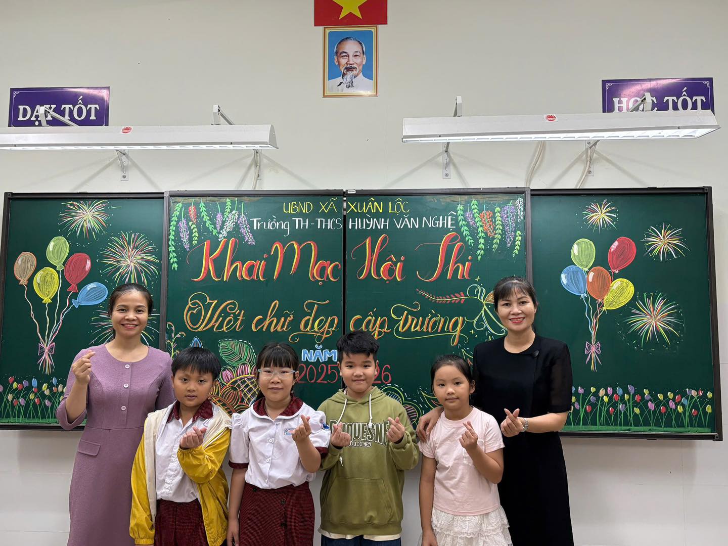 Hội thi “Viết chữ đẹp” cấp trường