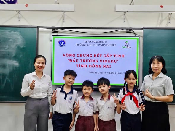 Trường TH-THCS Huỳnh Văn Nghệ tổ chức vòng chung kết Đấu trường VioEdu