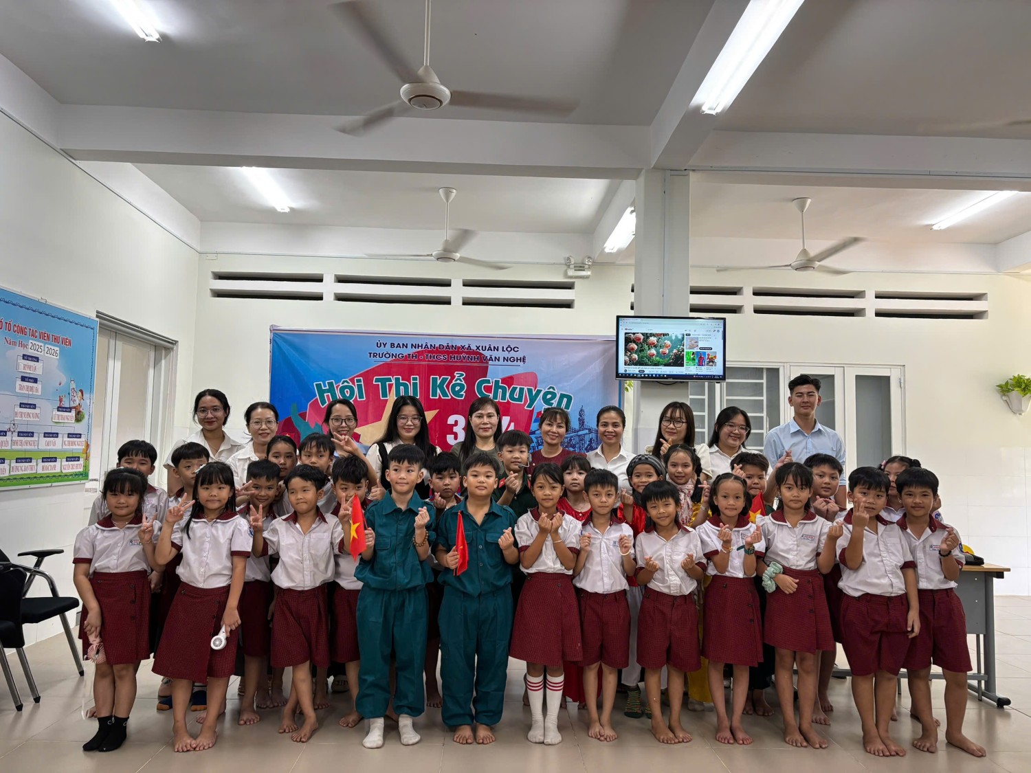 Trường TH-THCS Huỳnh Văn Nghệ tổ chức “Ngày hội đọc sách” năm học 2025–2026