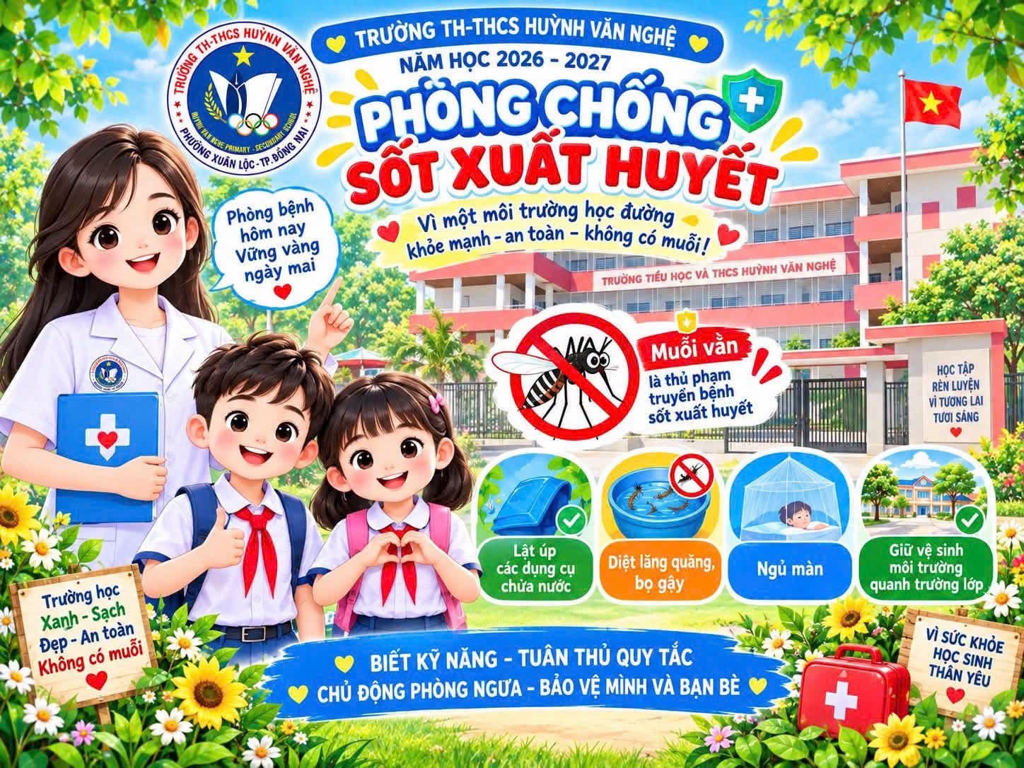 TRUYỀN THÔNG VỀ CÔNG TÁC: PHÒNG CHỐNG SỐT XUẤT HUYẾT
